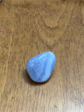 Polished Light Blue Lace Agate Stone